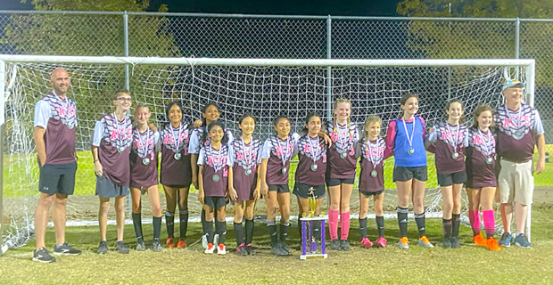 12U GIRLS ARPA DISTRICT RUNNER UP 2022